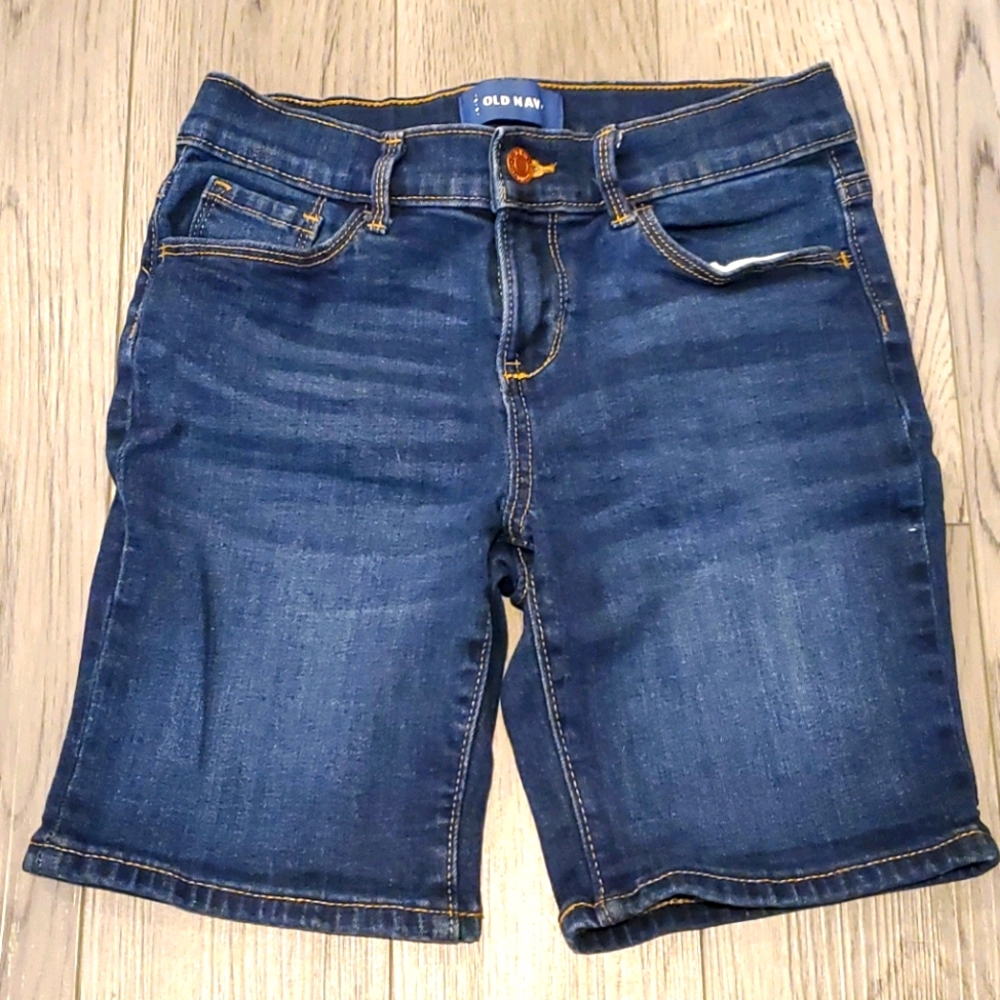Girls Old Navy bermuda denim shorts sz 10